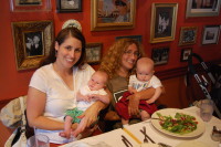 dsc_3080.jpg Devin visits Noah for his first offical playdate, with Noah's mom Rachel, and April (both volleyball players) for lunch.